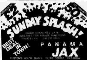 Panama Jax advert 1983